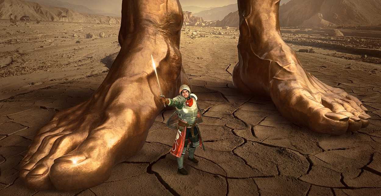 How Do You Stand Out in a Crowd of Giants?